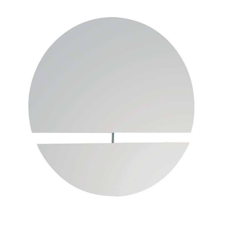 Contoured Mirror with Perimeter LED
