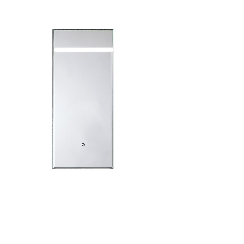 LED Mirror Chrome Aluminium Frame
